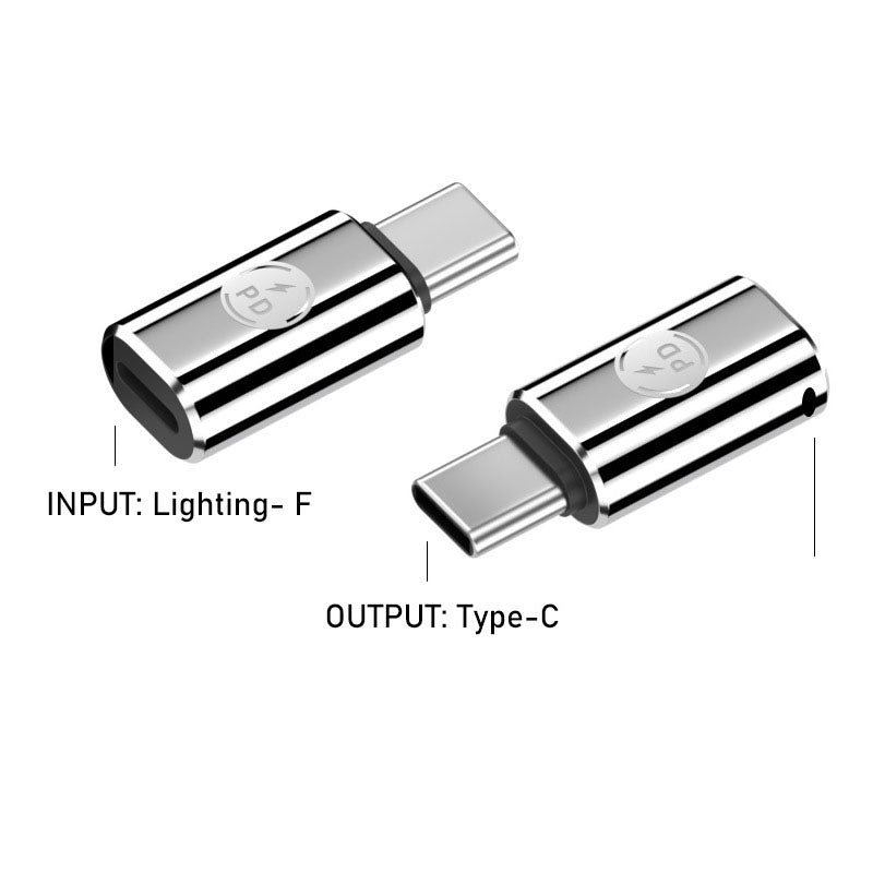 Lighting female to TYPE-C male 27W fast charging adapter suitable for Apple 15 mobile phone charging converter